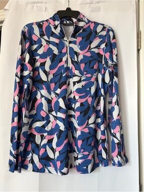 Tango Mango 1/4 zip long sleeve athletic top